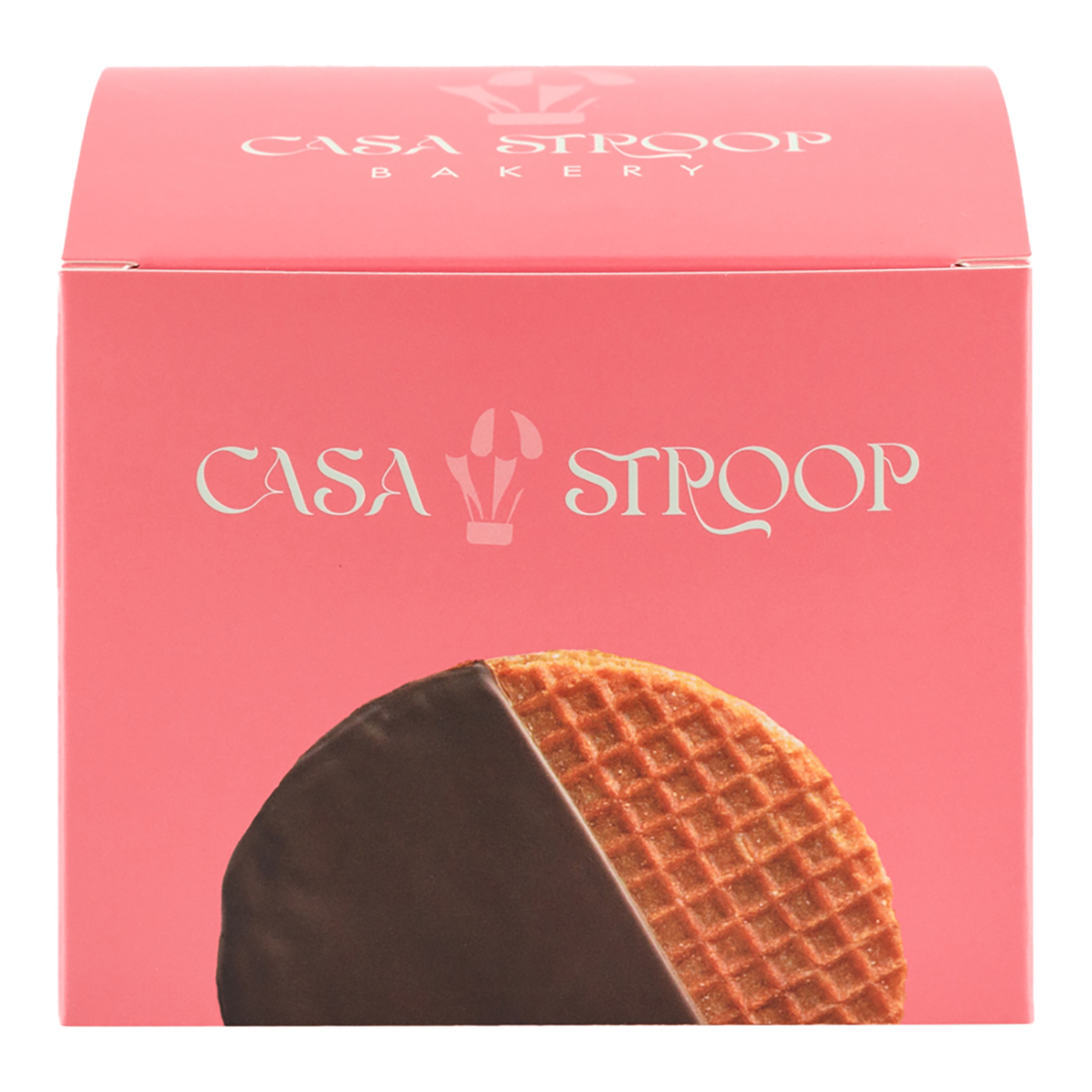 Galleta Stroopwafels rellena de caramelo y cubierta de chocolate Casa Stroop 2
