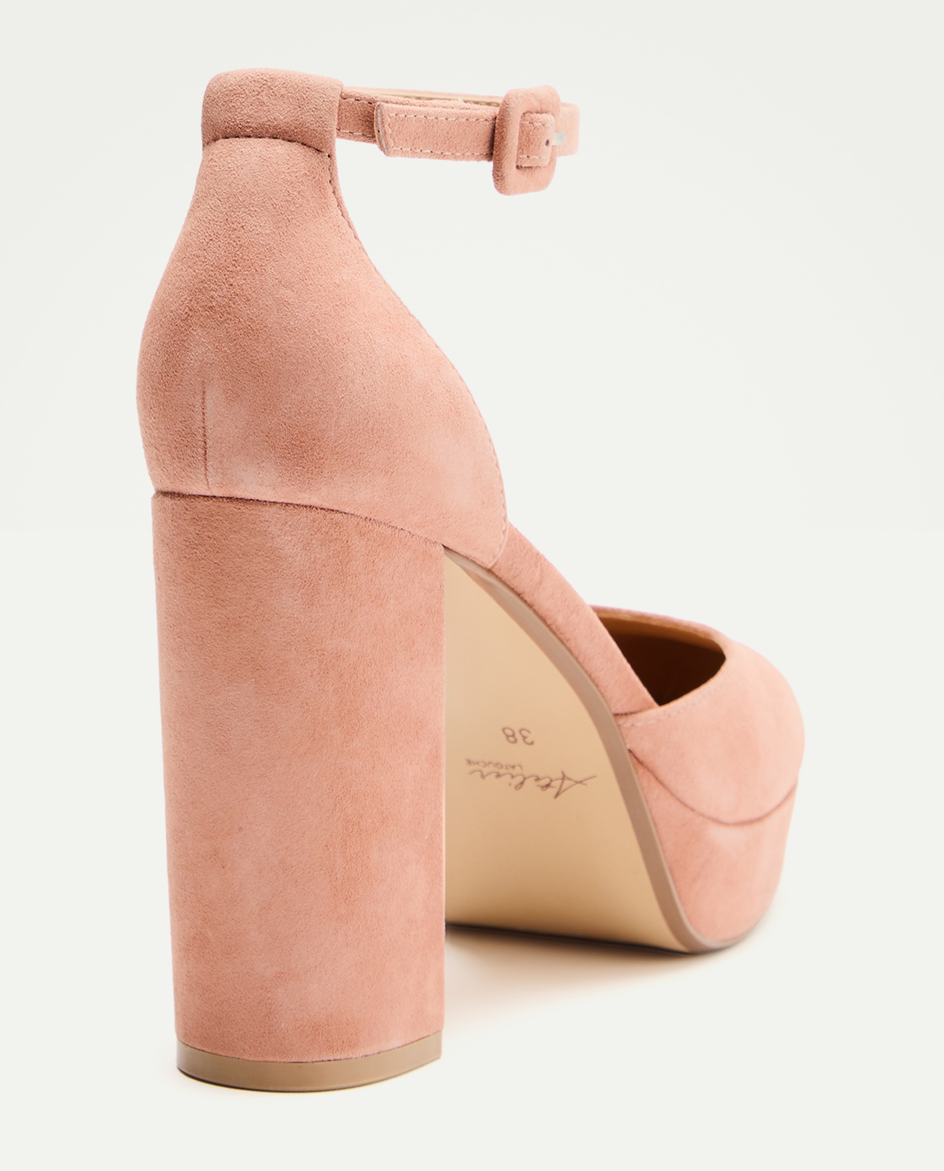 Sapatos de salão de senhora 220 Rosa Pálido-3