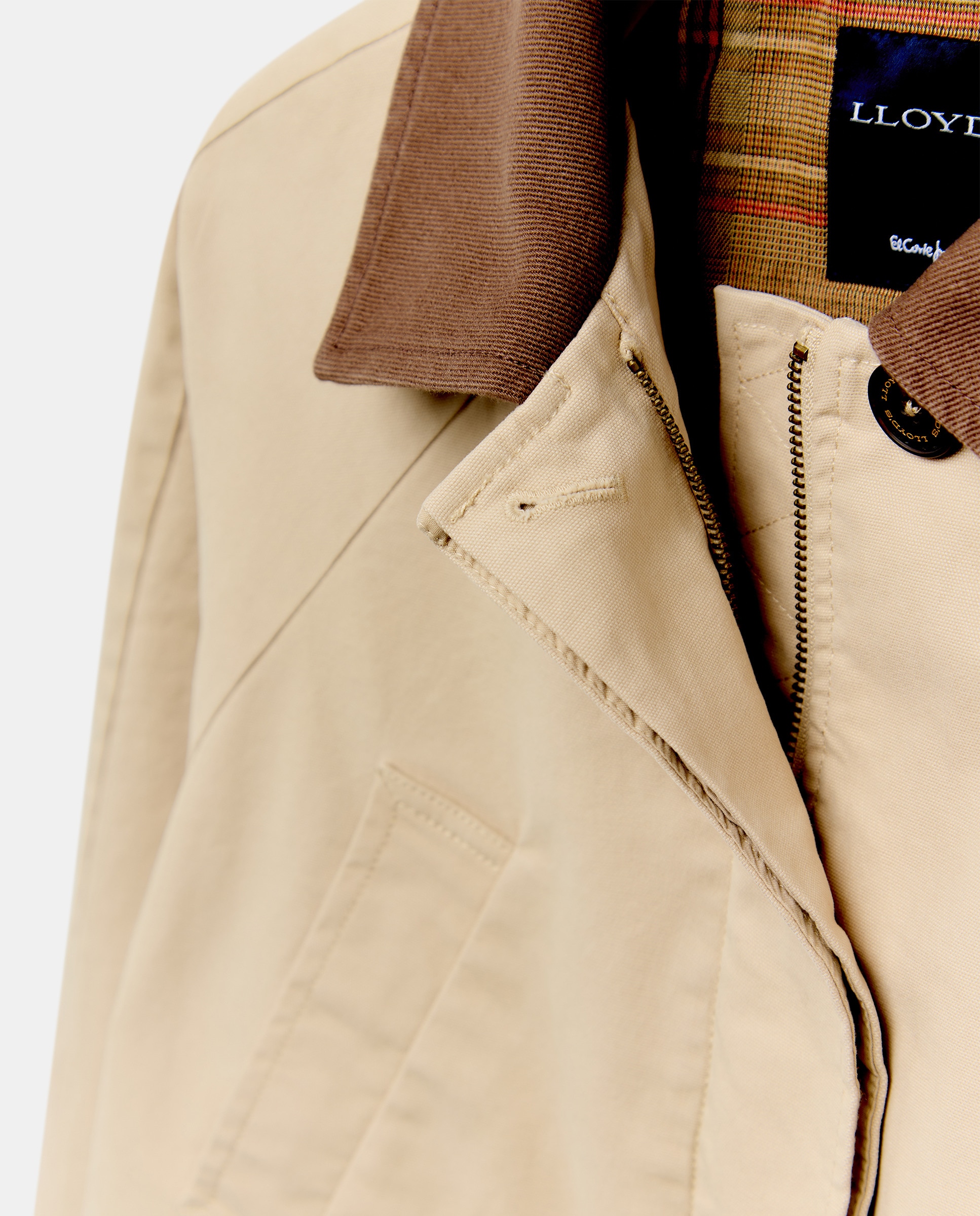 Parka com Gola de Bombazina 850 Pedra-6