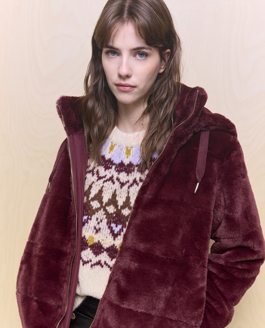 Imagem 0 de Casaco de Pelo Liso