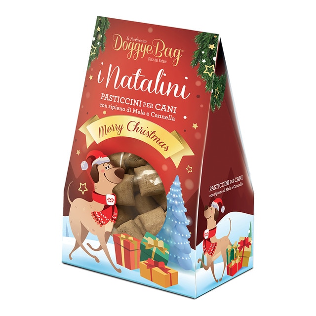 Imagen 0 de Snack para perros Doggyebag galletas rellenas de manzana y canela 180 g
