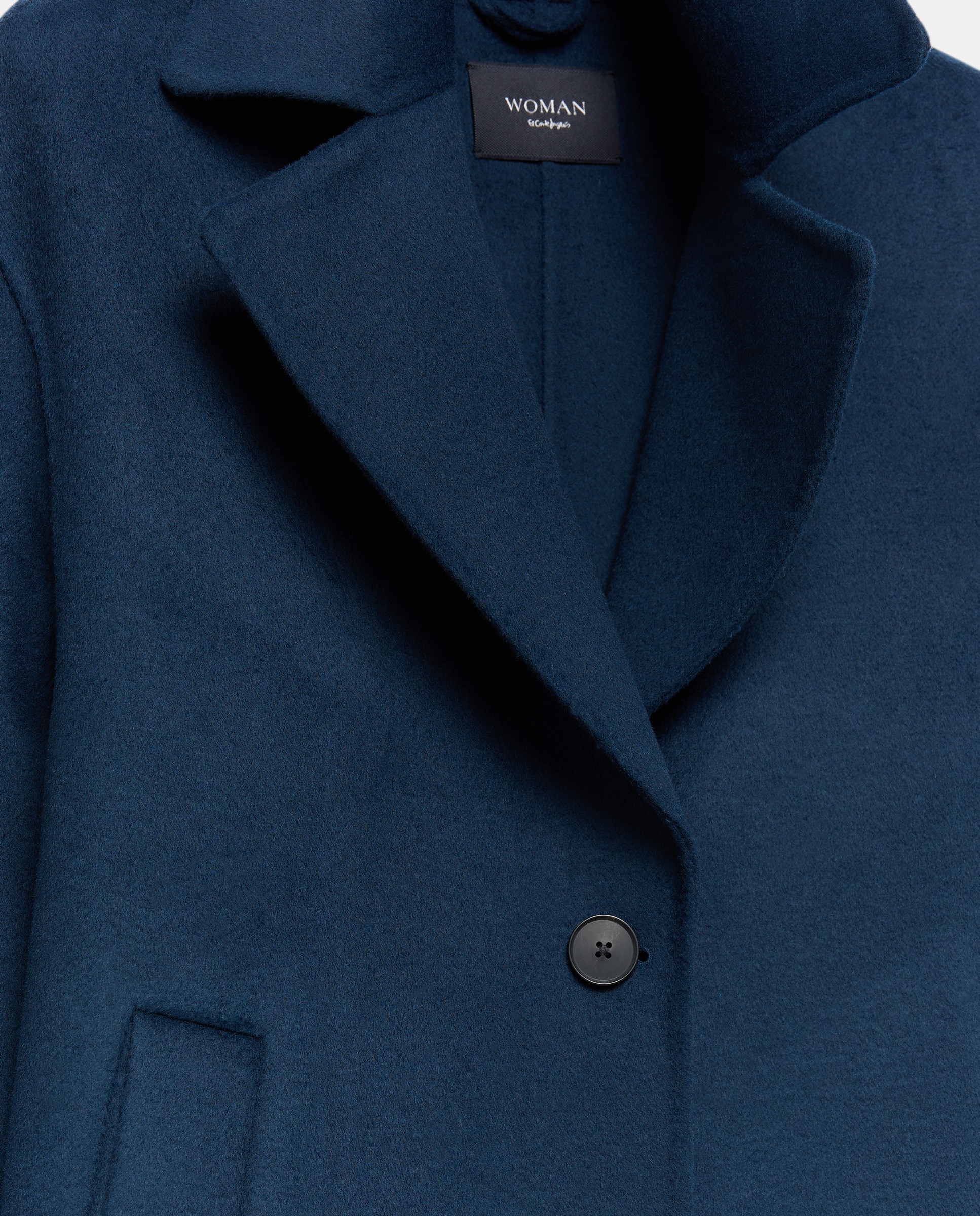 Sobretudo Hand Made Comprido Azul-escuro-6