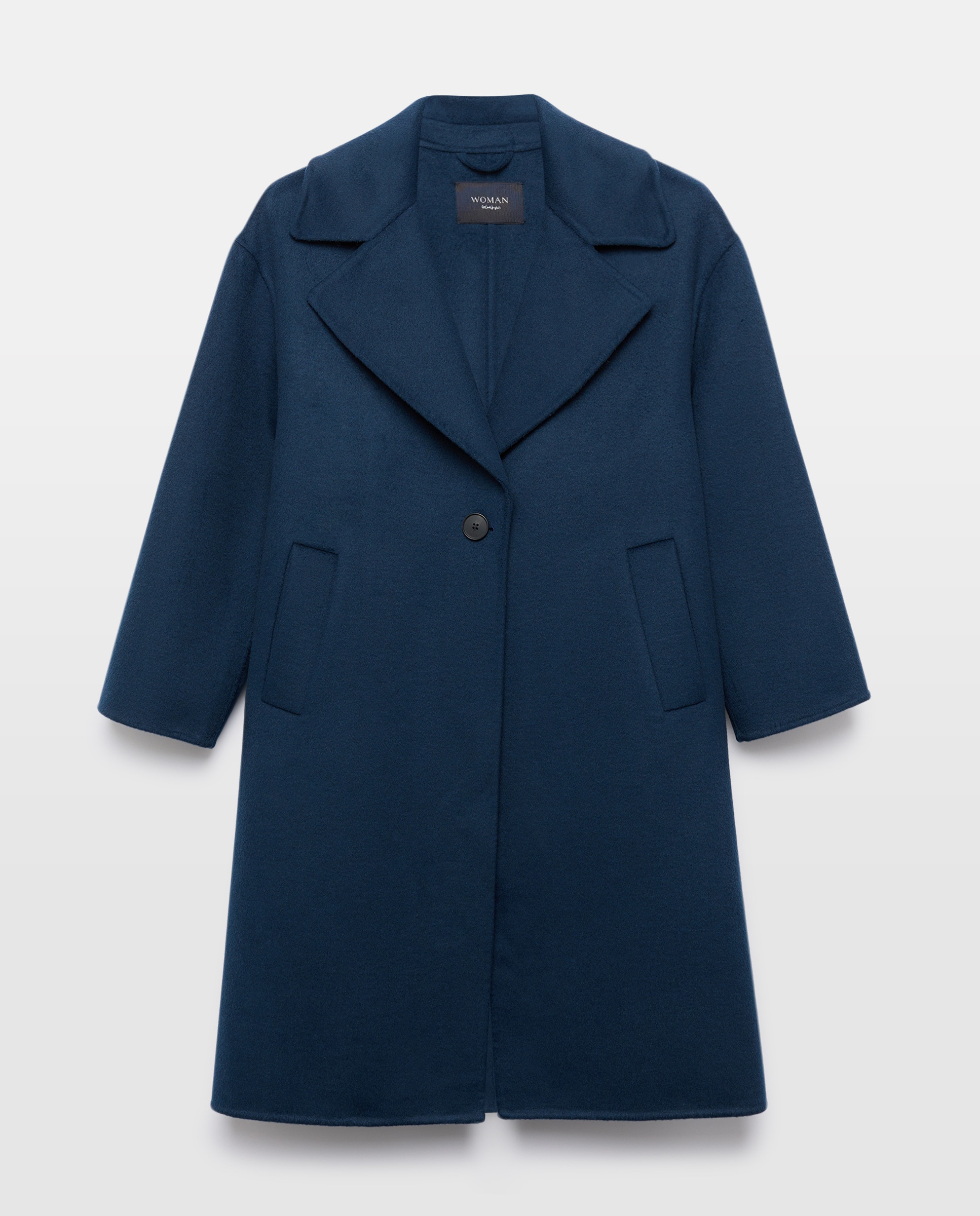 Sobretudo Hand Made Comprido Azul-escuro-5