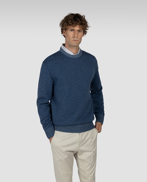 Imagen 0 de Jersey de hombre cuello caja ribete
