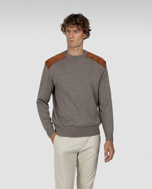 Imagen 0 de Jersey de hombre cuello caja inserciones hombros