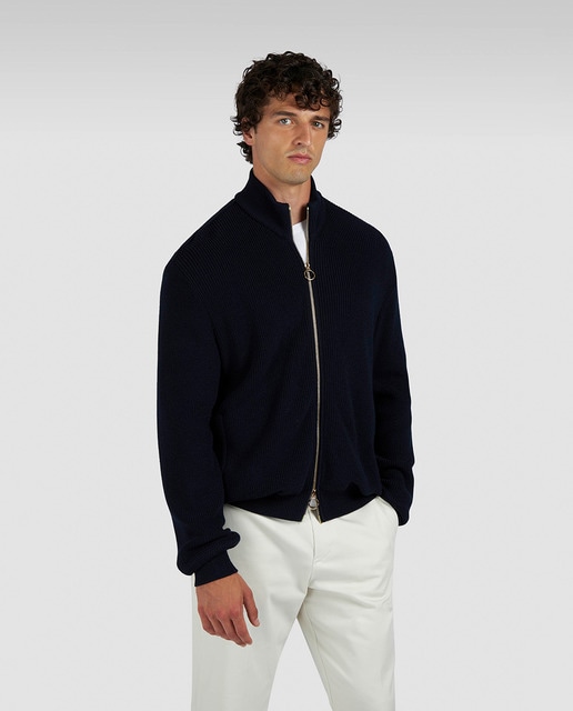 Imagen 0 de Jersey de hombre cremallera en dorado