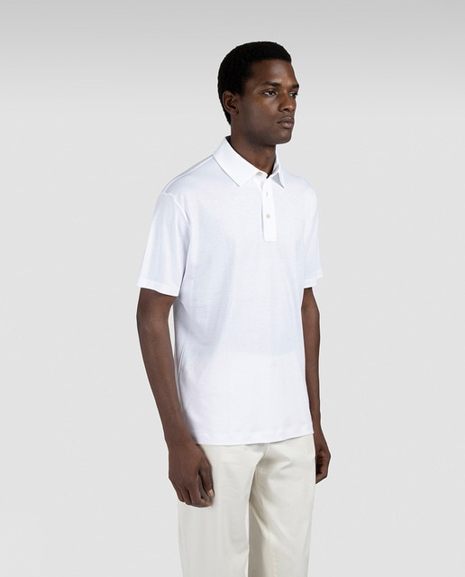 Imagen 0 de Polo de hombre manga corta cuello camisero