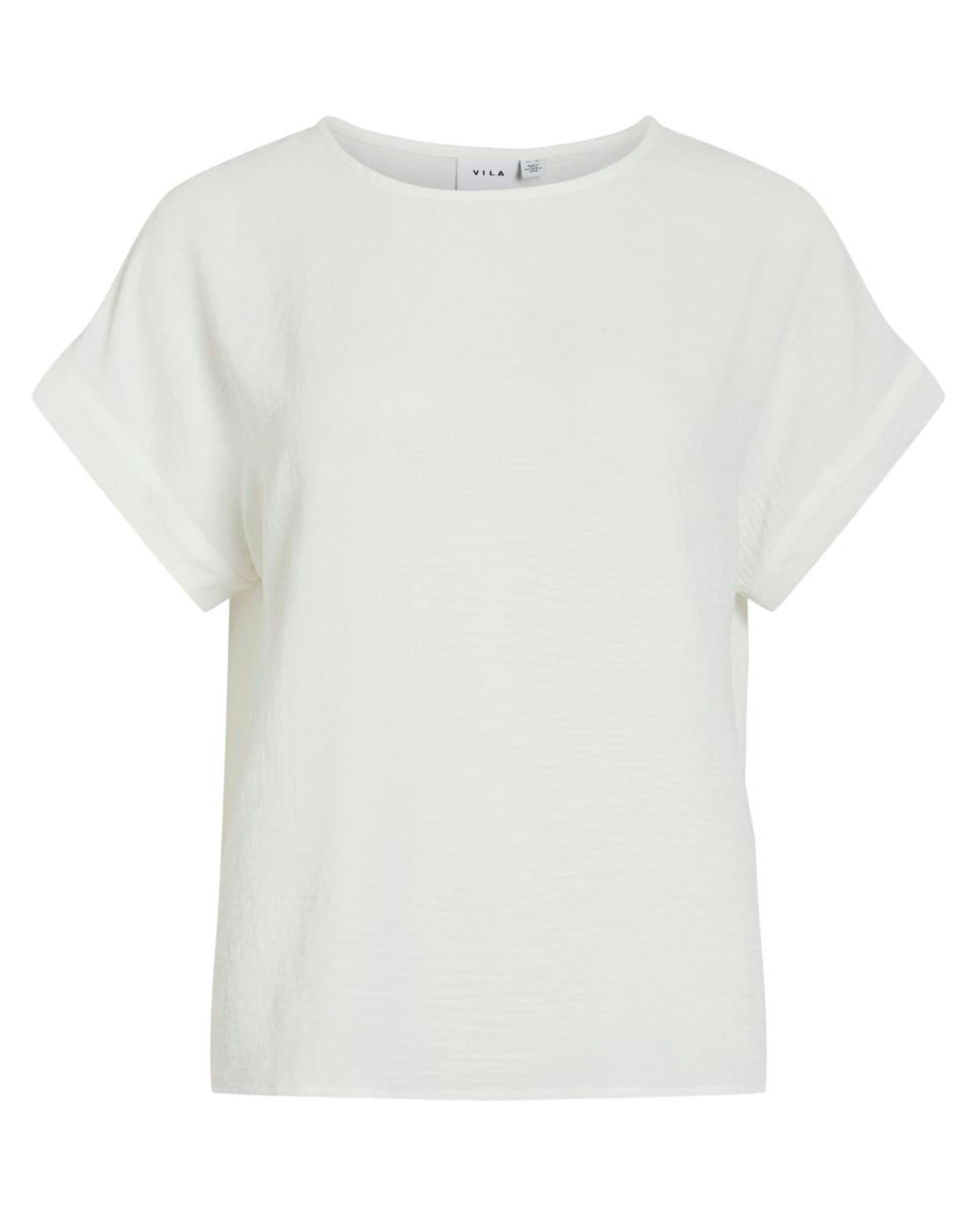 T-shirt de mulher com manga curta Branco-gelo-6