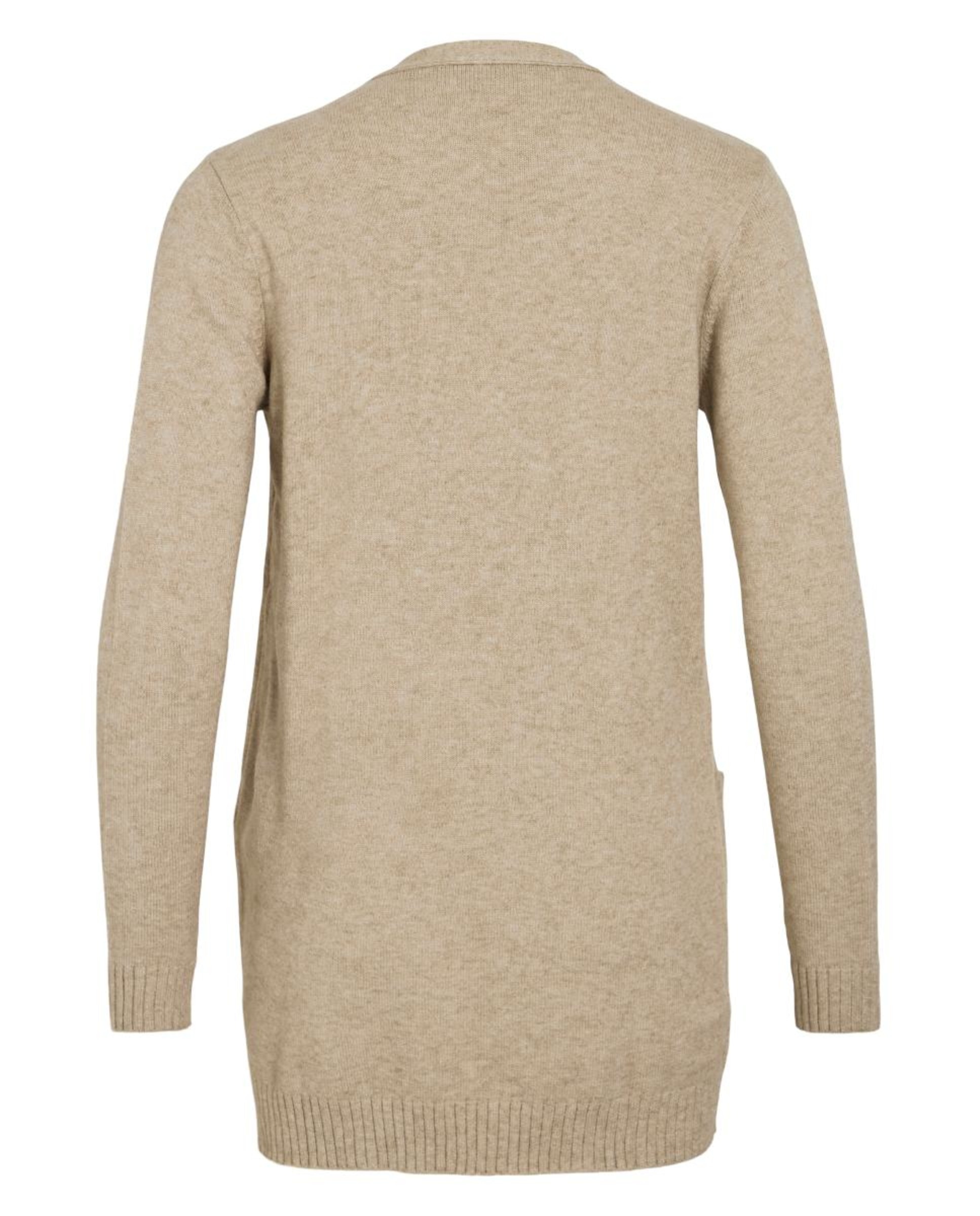 Chaqueta de punto mujer - Vila - Beige Beige-6