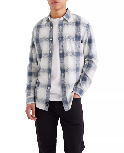 Imagen 0 de Camisa de hombre de manga larga y corte slim