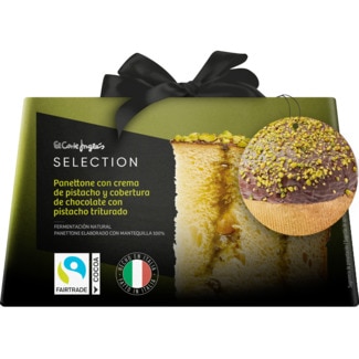 Panettone com Creme de Pêssego e Cobertura de Chocolate embalagem 750 g - El Corte Inglés Selection