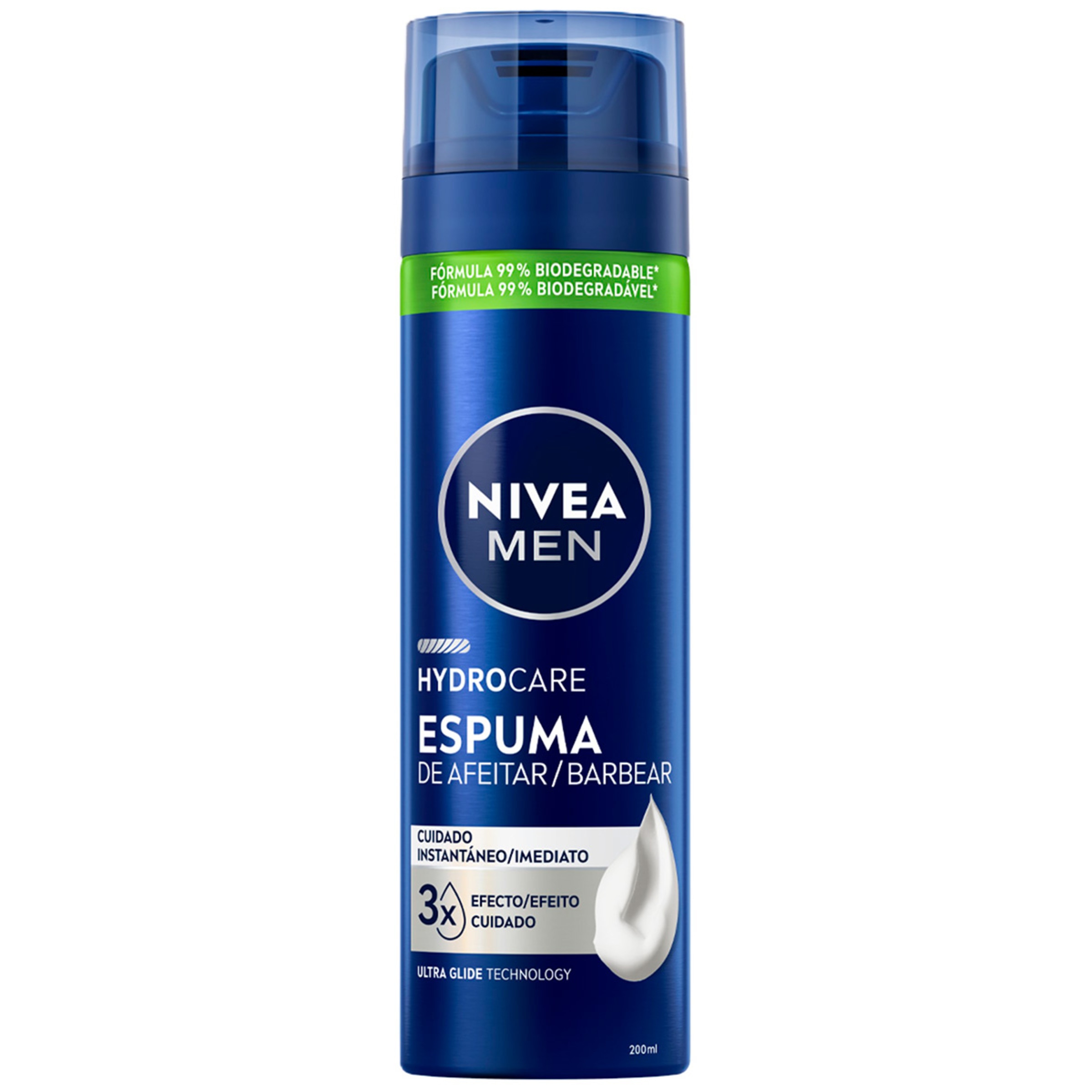 Espuma de Barbear Protect & Care embalagem 200 ml