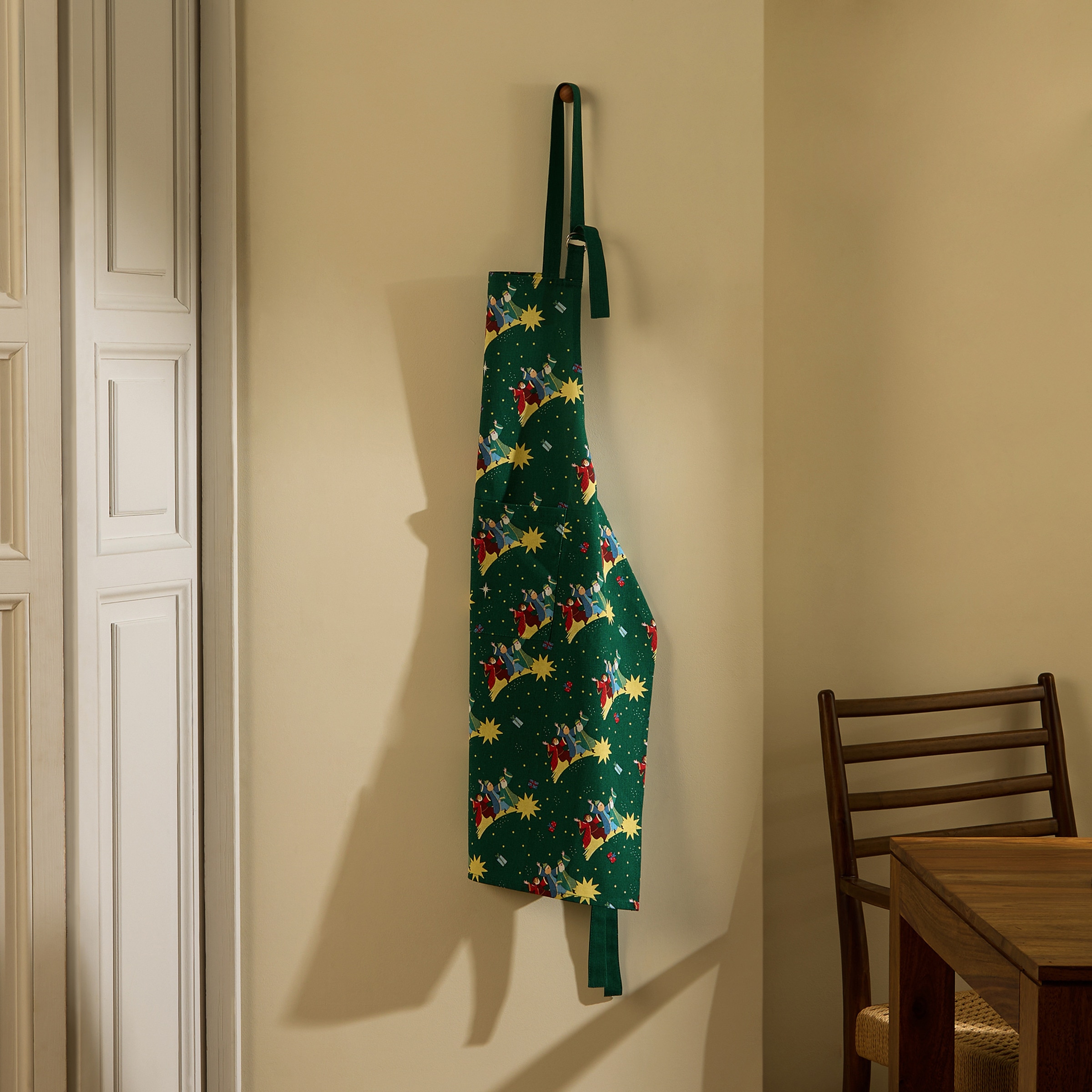 Delantal algodón Oriente Multicolor-1