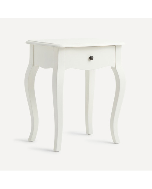 Imagen 0 de Mesita de noche de madera de álamo con 1 cajón Belton El Corte Inglés