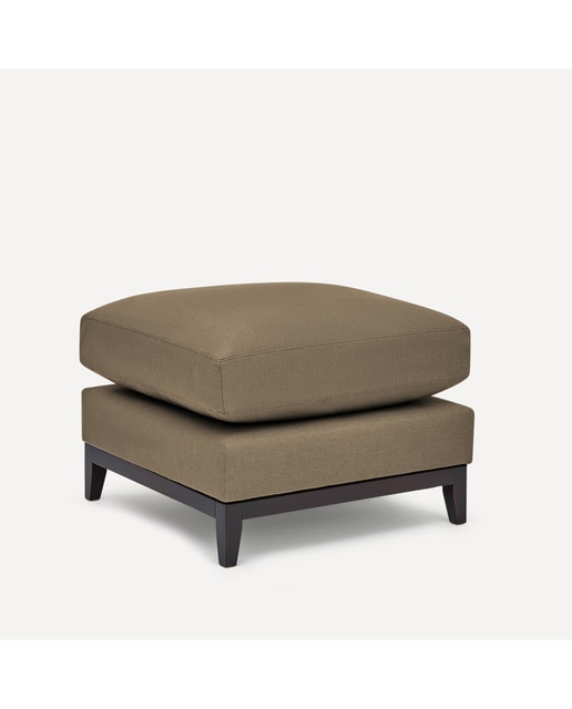 Imagen 0 de Puf con zócalo de madera Tori El Corte Inglés