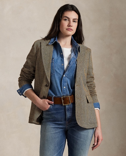 Imagem 0 de Blazer com Lapelas e Botões