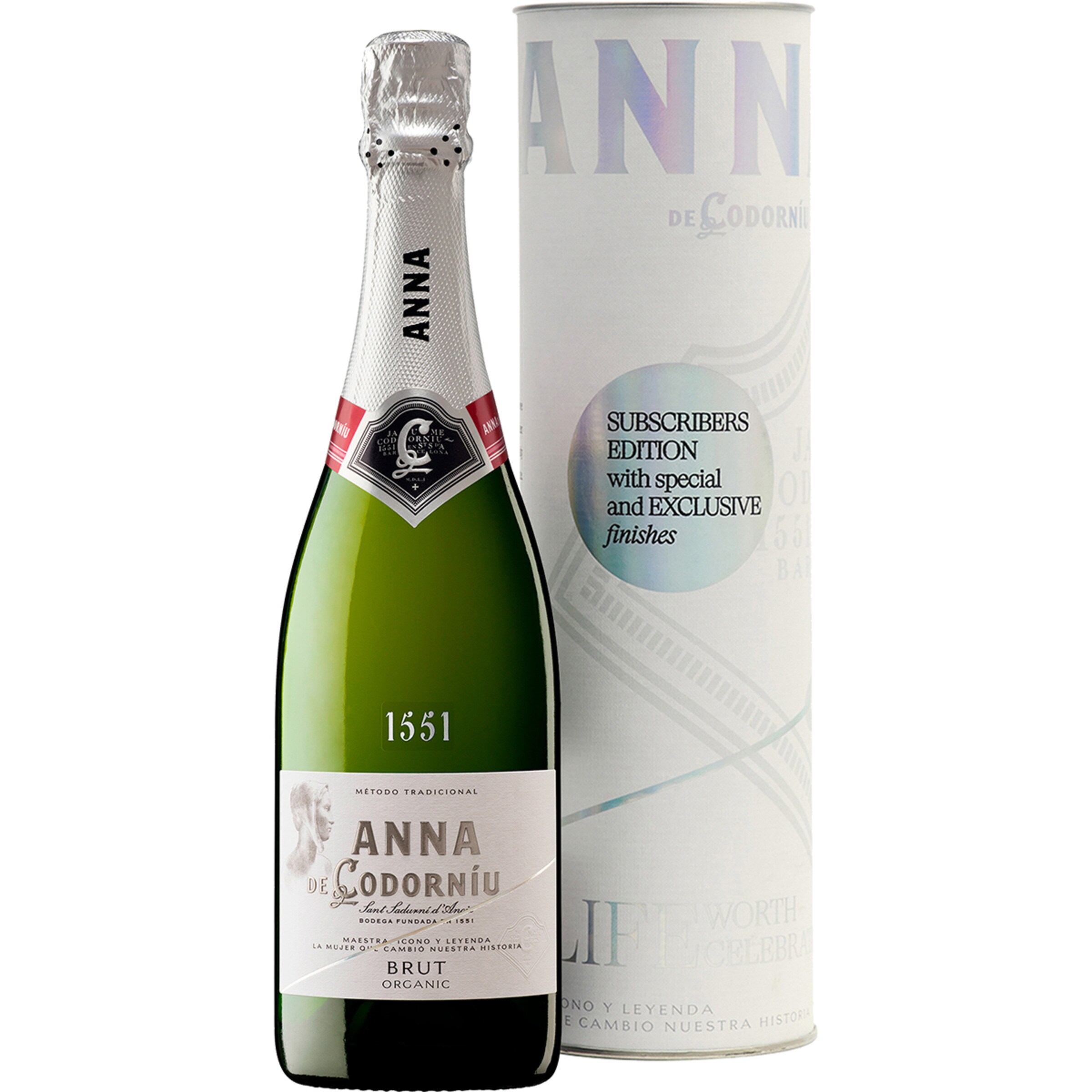 cava Brut Organic estuche con botella 75 cl