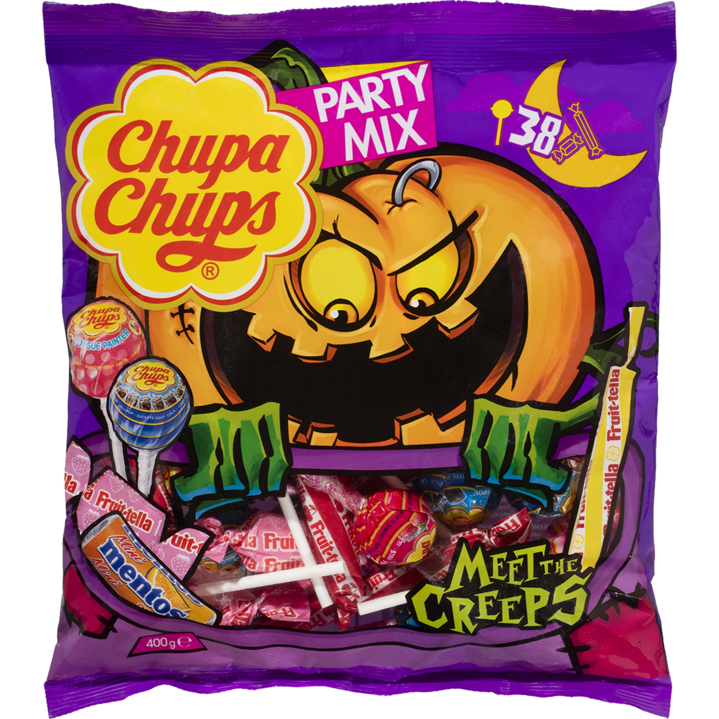 Party Mix caramelos surtidos Meet the Creeps de Halloween bolsa 400 g