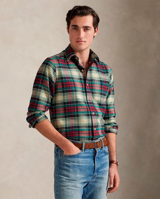 Imagem 0 de Camisa Oxford de Algodão Regular Fit