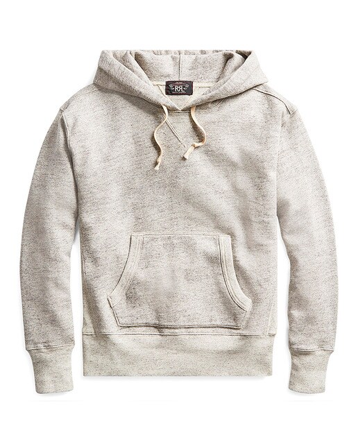 Imagem 0 de Sweatshirt com Capuz de Felpa e Bolso Canguru Double RL