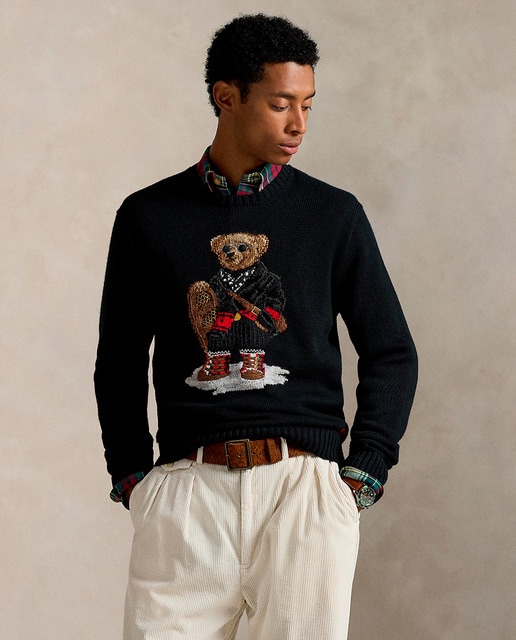 Imagen 0 de Jersey de hombre de algodón con Polo Bear