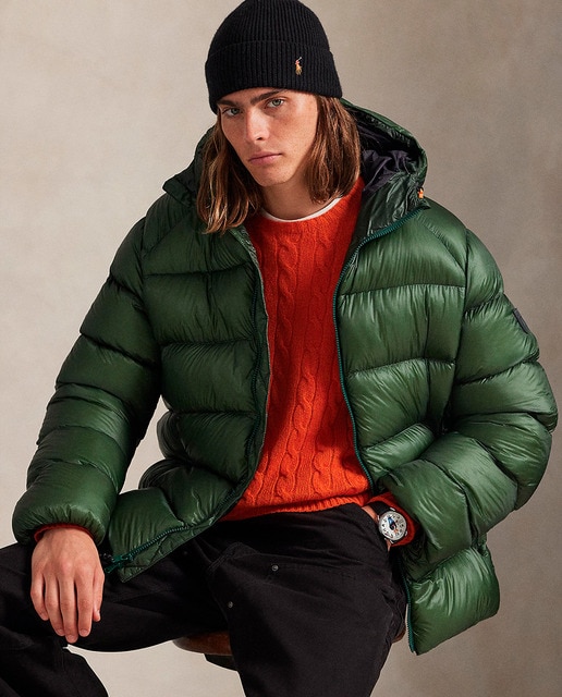 Imagen 0 de Plumífero de hombre acolchado con capucha