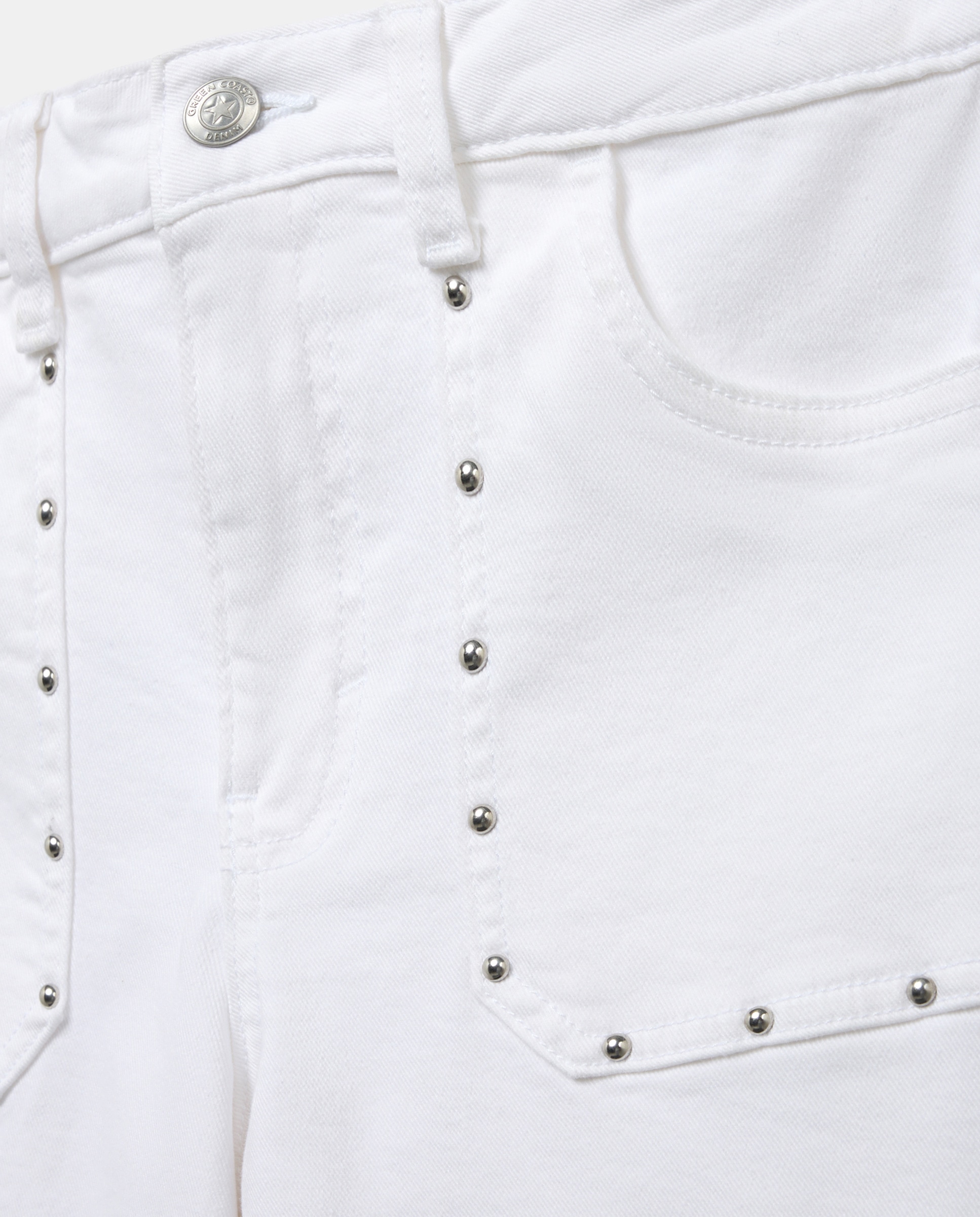 Calças Regular Lisas de Algodão 120 Cru-5