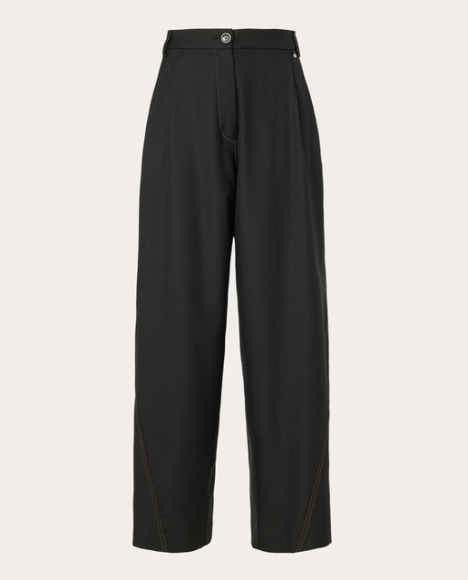 Imagem 0 de Calças Regular de Lã