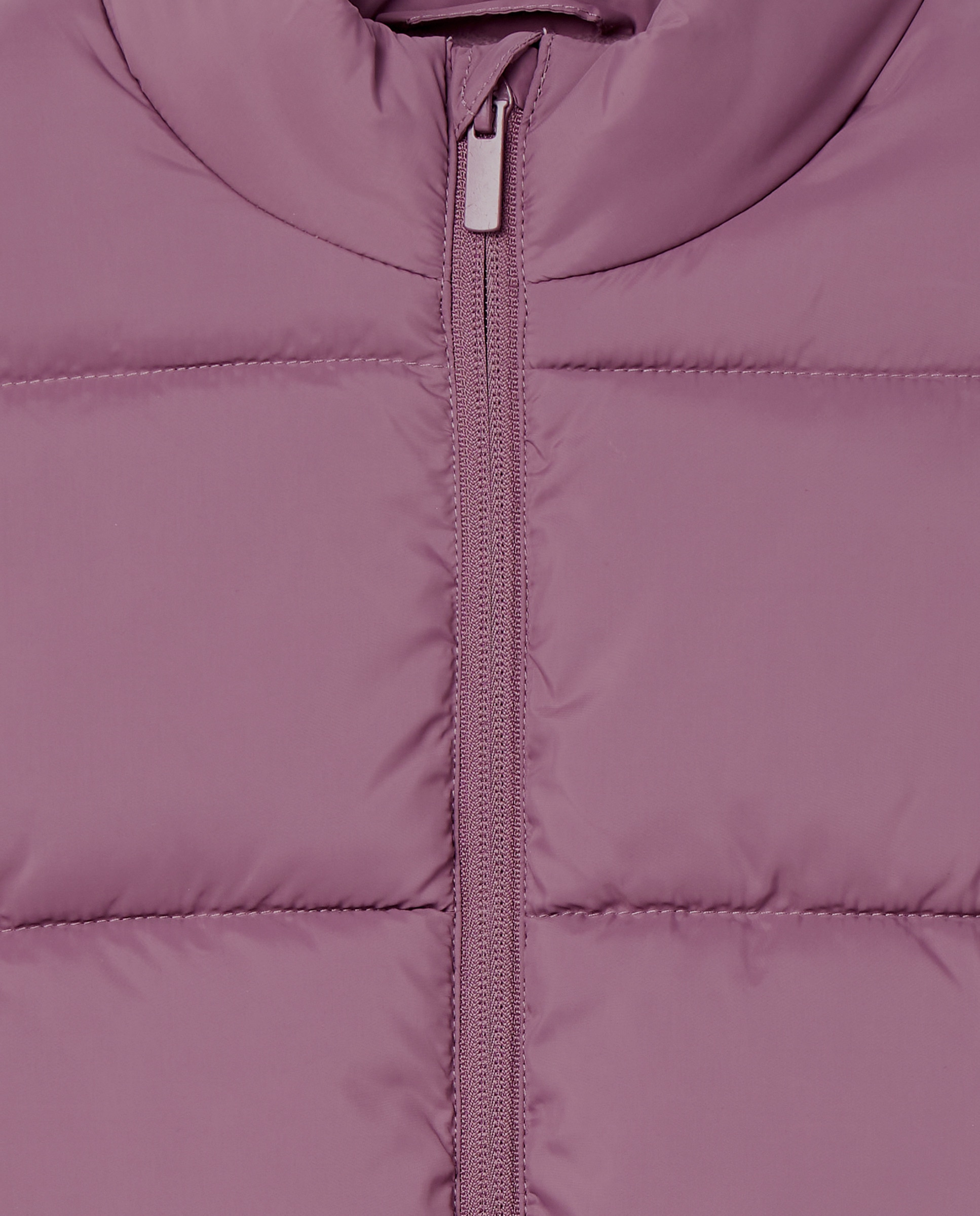 Chaleco de niño básico con forro polar Rosado-3