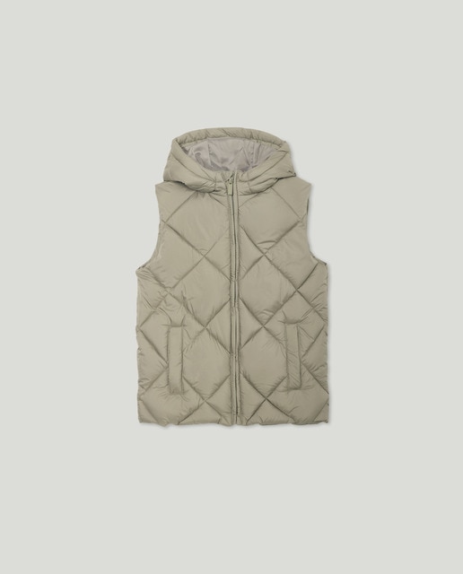 Imagen 0 de Chaleco de niño con capucha acolchado