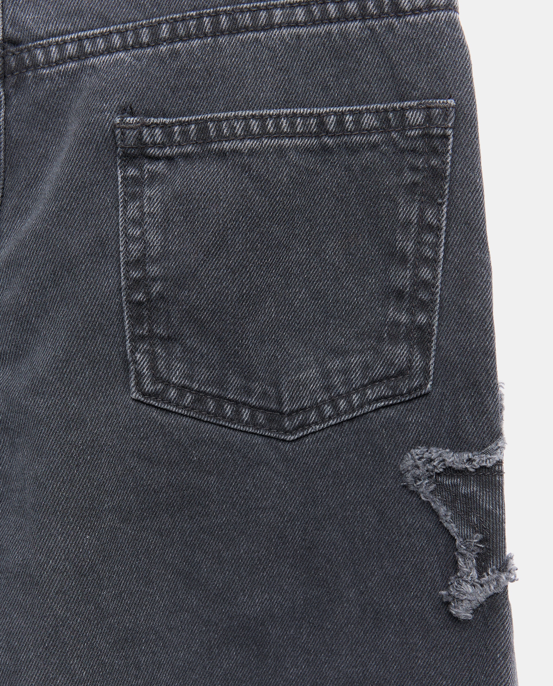 Jeans Wide Leg com Estampado e Remendos de Estrelas Kids El Corte Inglés Preto Intenso-6