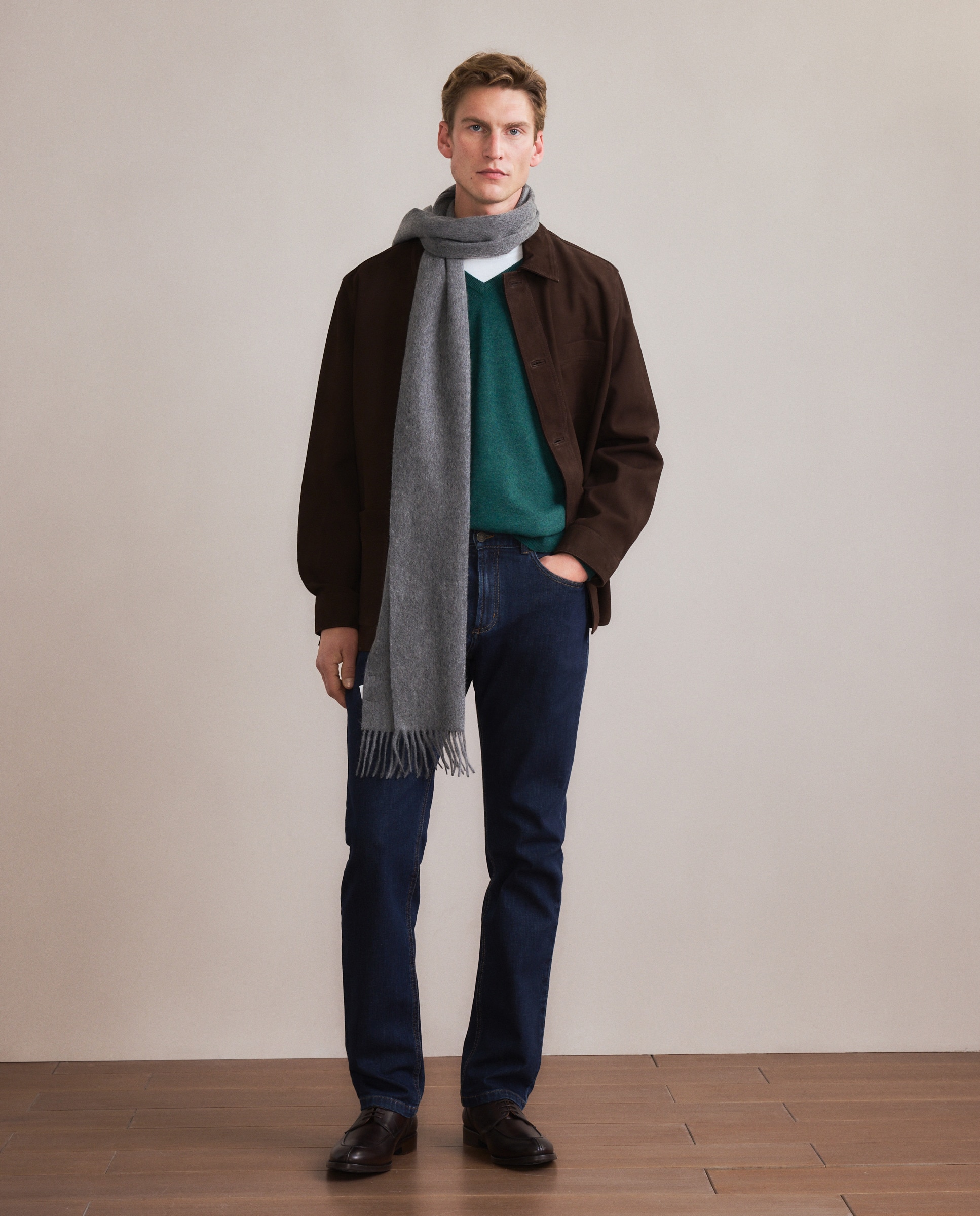 Worker de Camurça Castanho-escuro-2