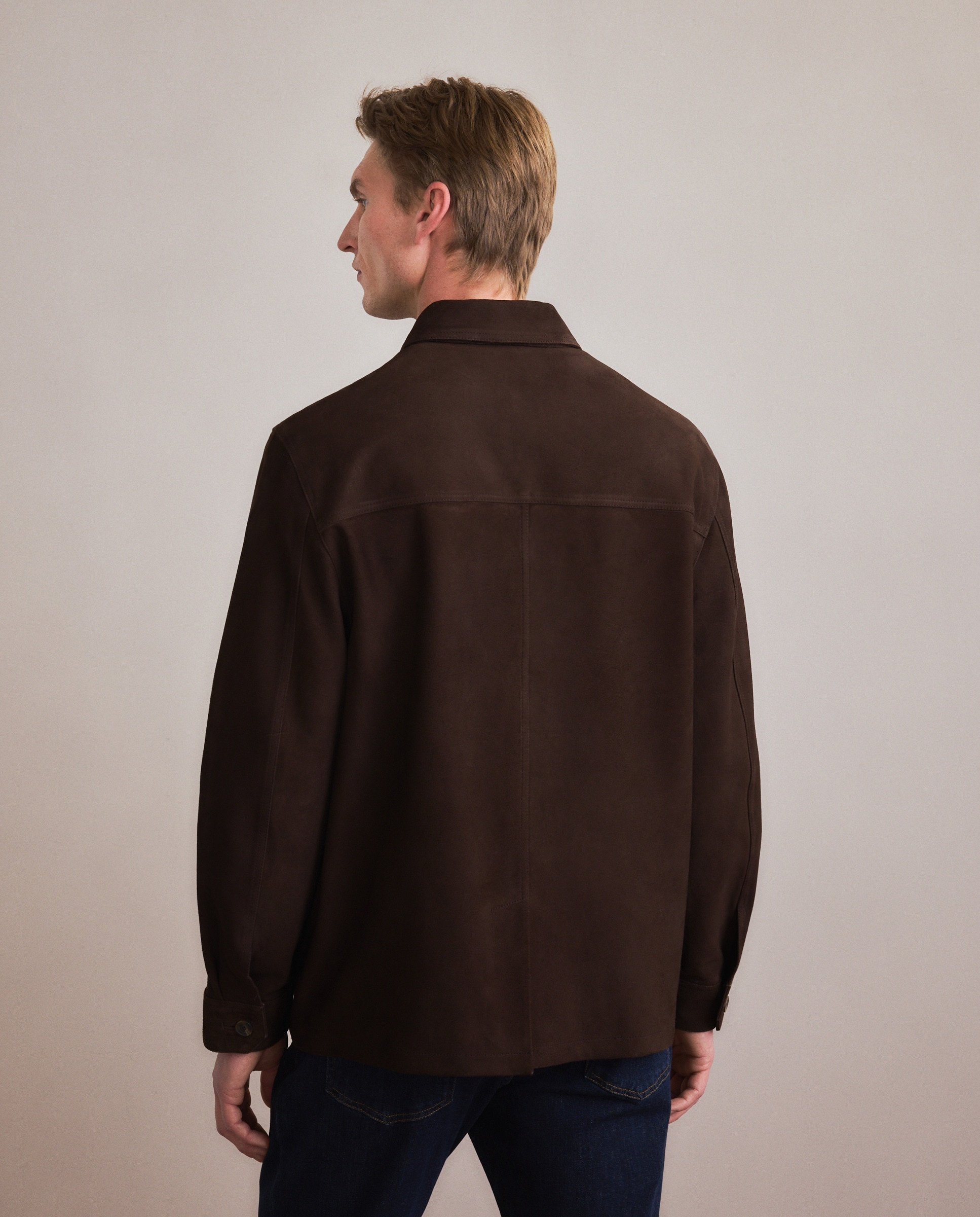 Worker de Camurça Castanho-escuro-4