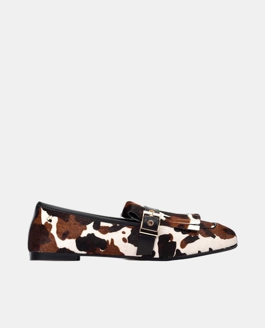 Imagen 0 de Bailarinas de mujer de piel estampado Cow