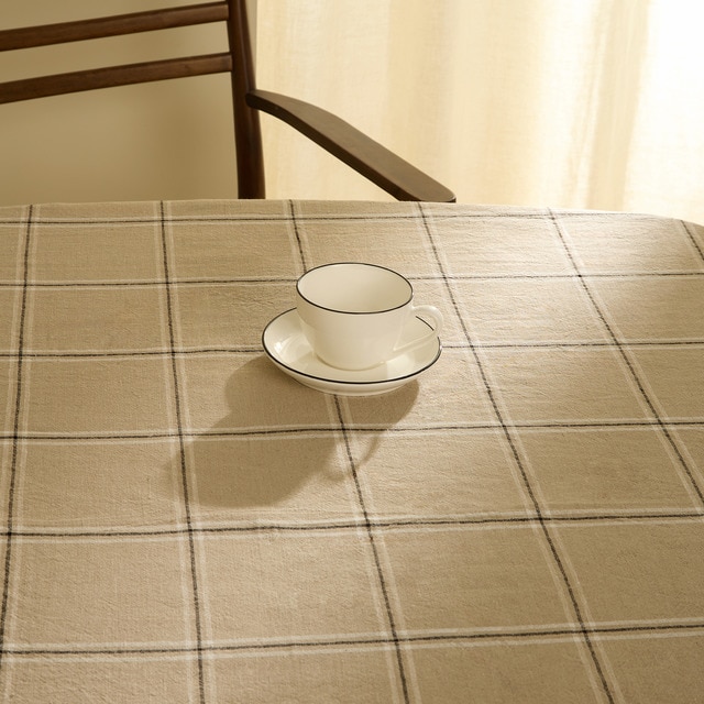 Imagem 0 de Toalha de Mesa de Algodão e Linho Hamar