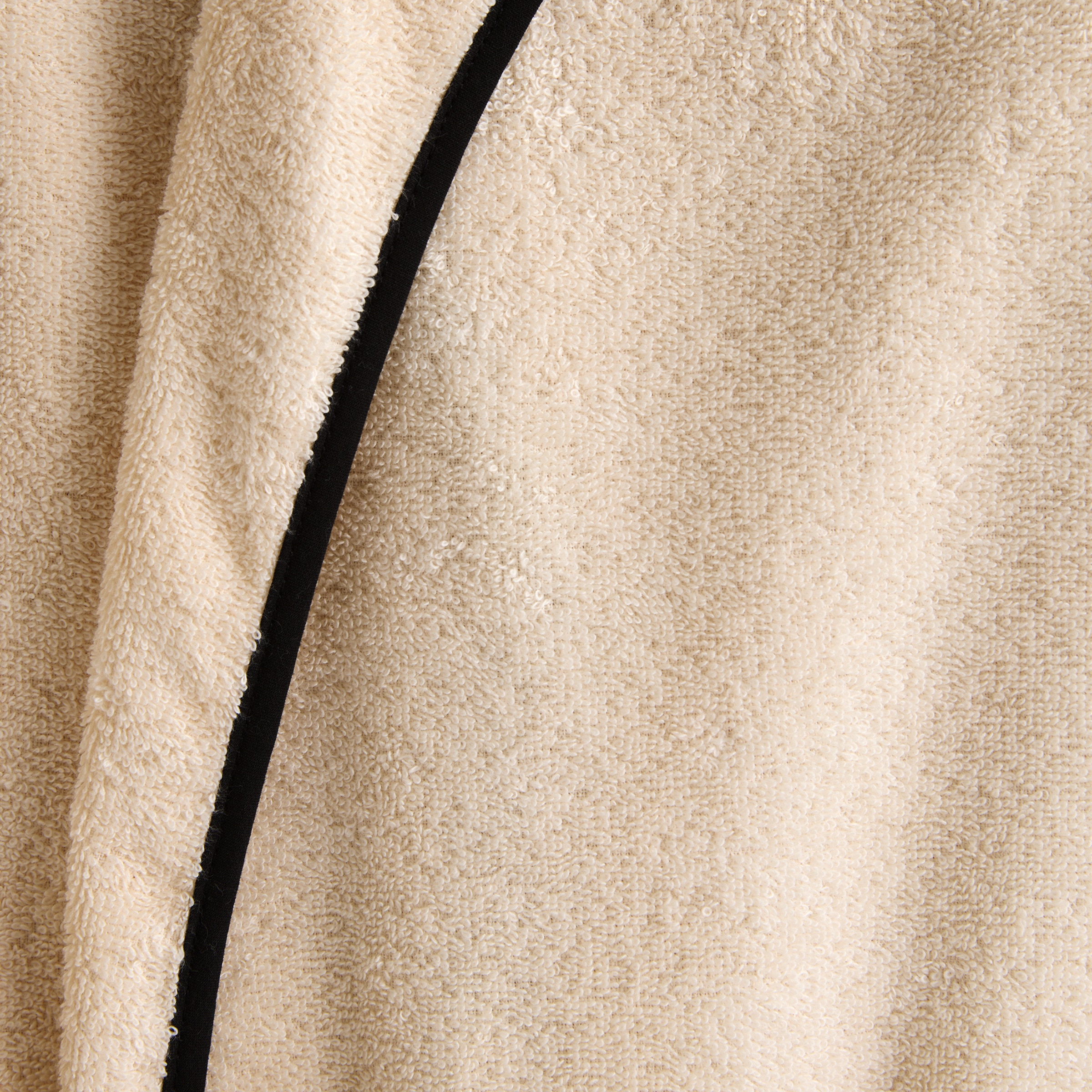 Albornoz algodón 320 gr/m2 Filo Beige-4