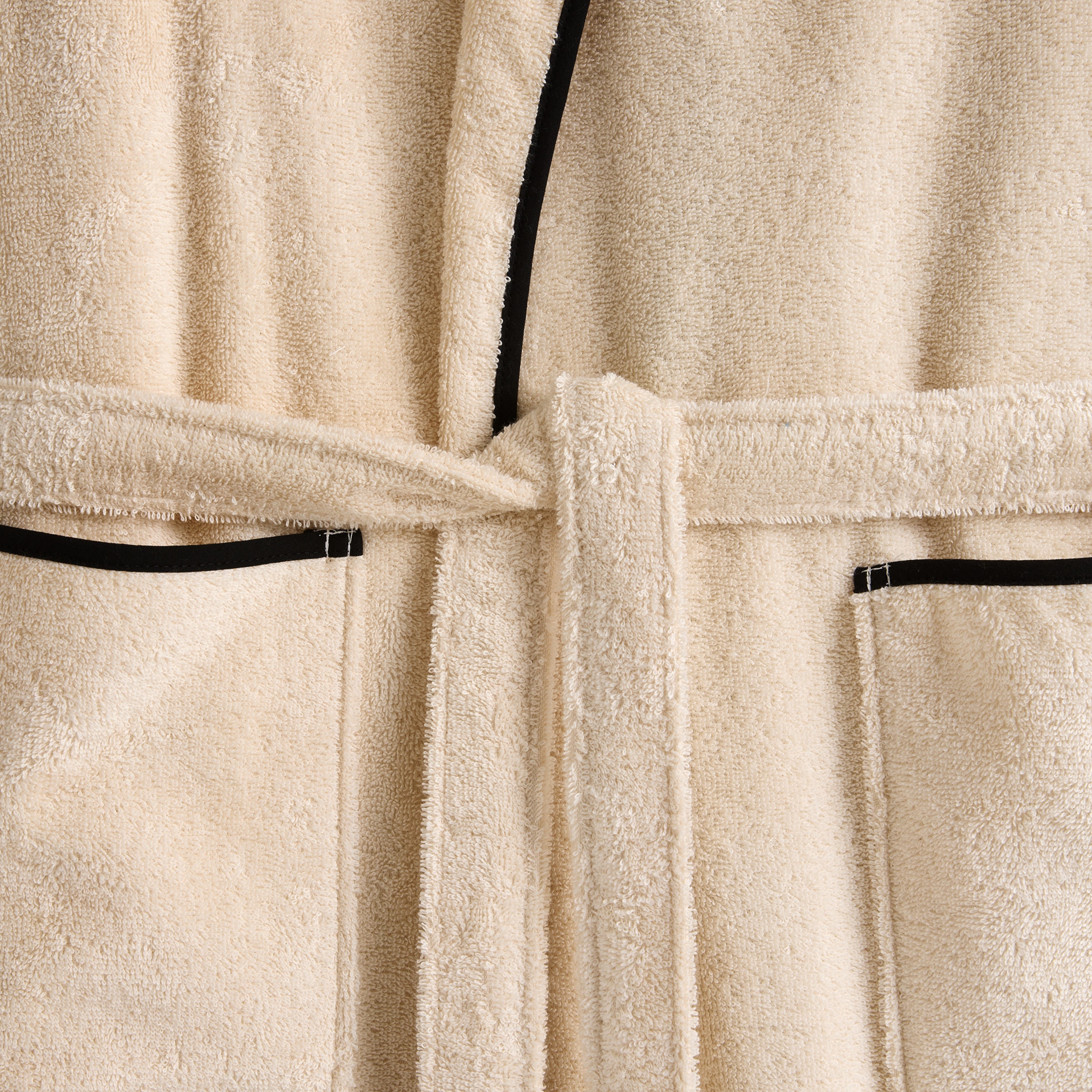 Albornoz algodón 320 gr/m2 Filo Beige-3
