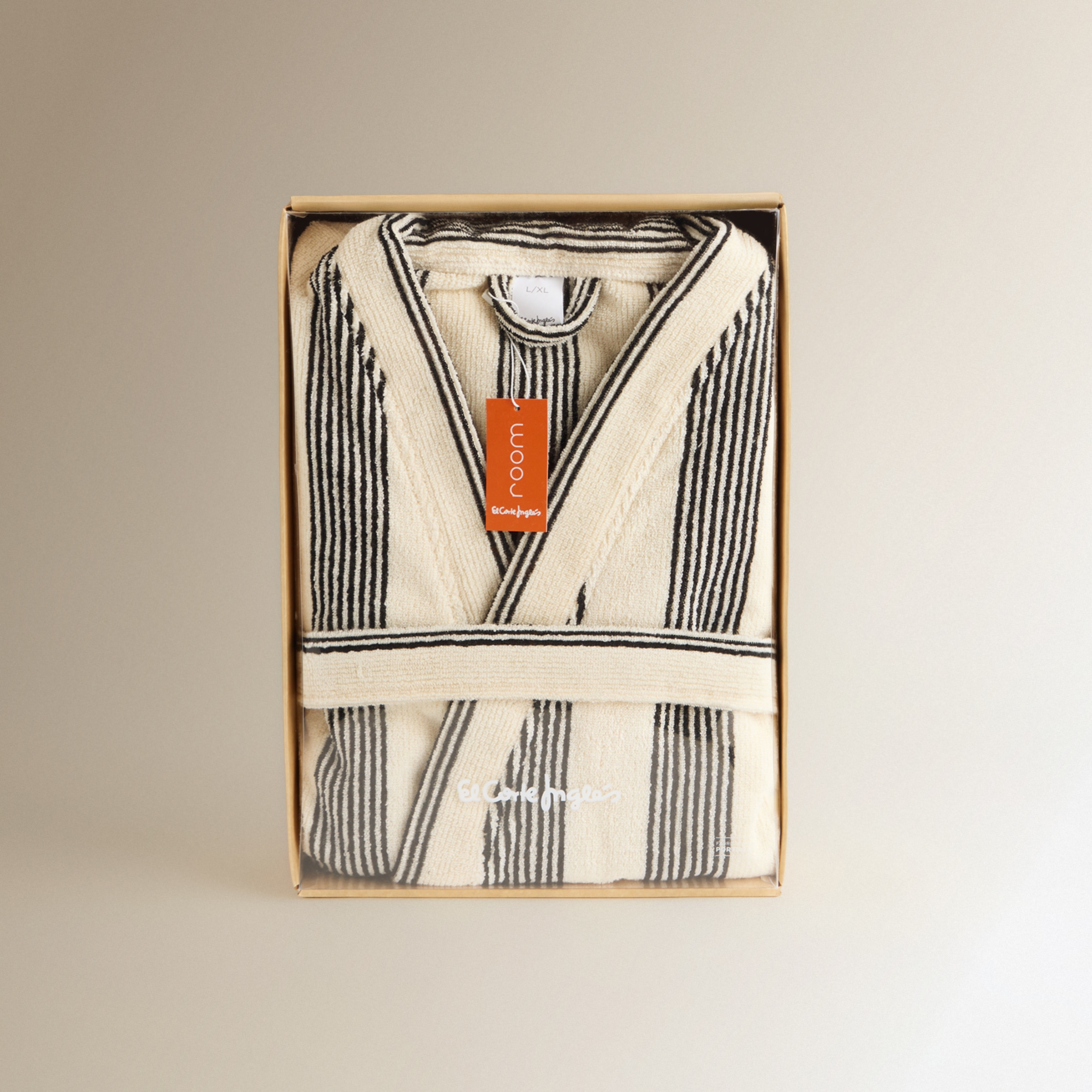 Albornoz algodón 420 gr/m2 Siscaro Negro-5