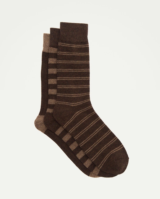 Imagen 0 de Pack dos calcetines hombre con lana