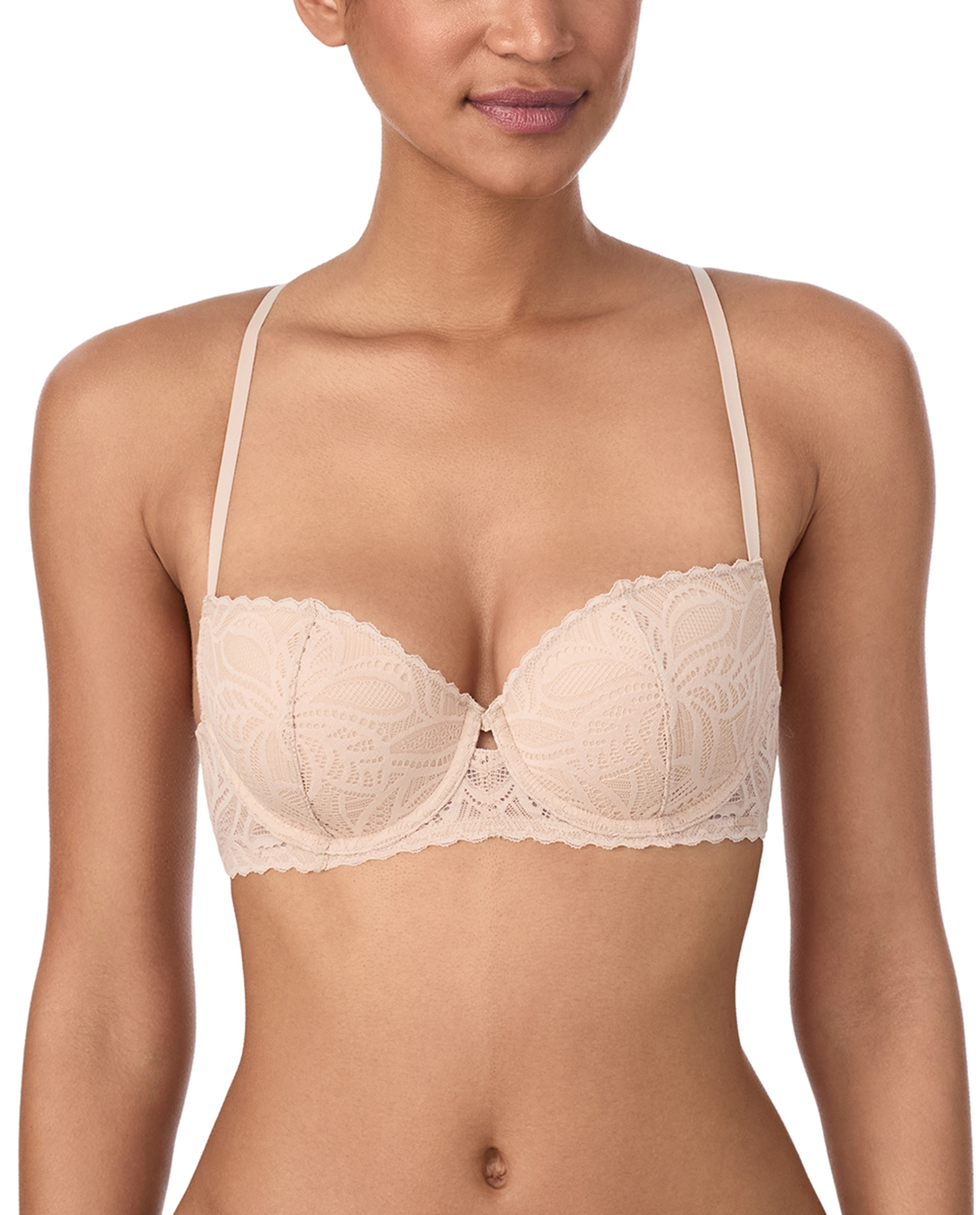 Soutien Balconette de Renda Natural-1