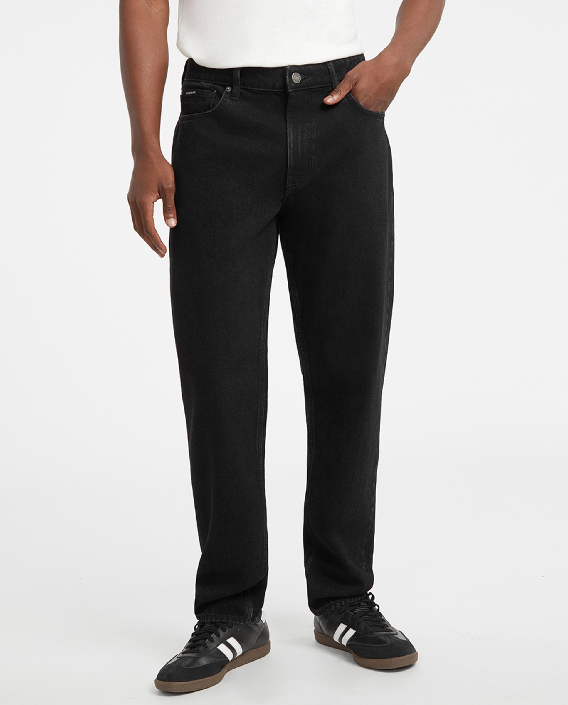 Jeans g15 Relaxed Taper Preto-2