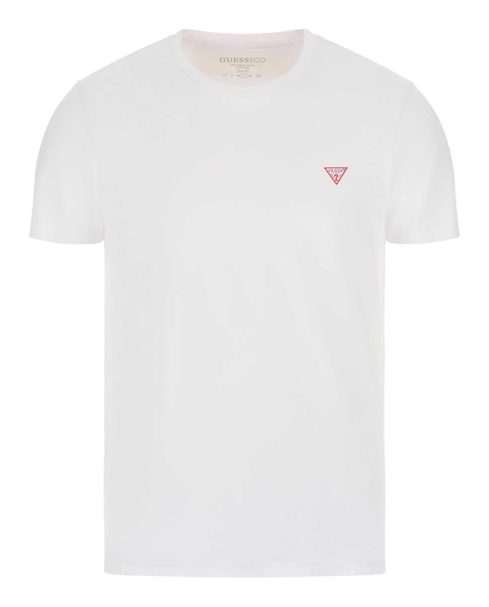 Camiseta de manga corta de hombre - Guess - Blanco Blanco-4