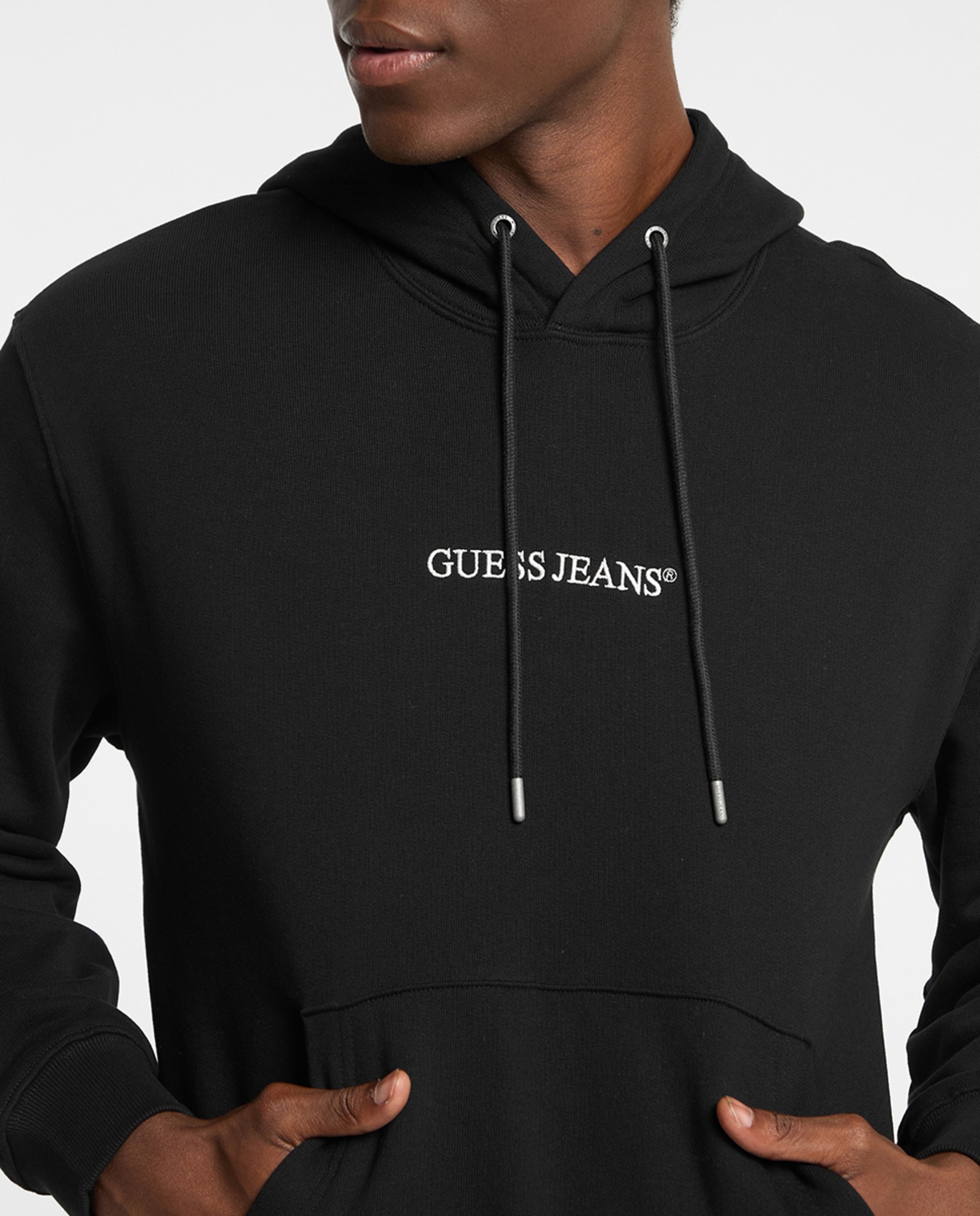 Sweatshirt de Manga Comprida Preto-4
