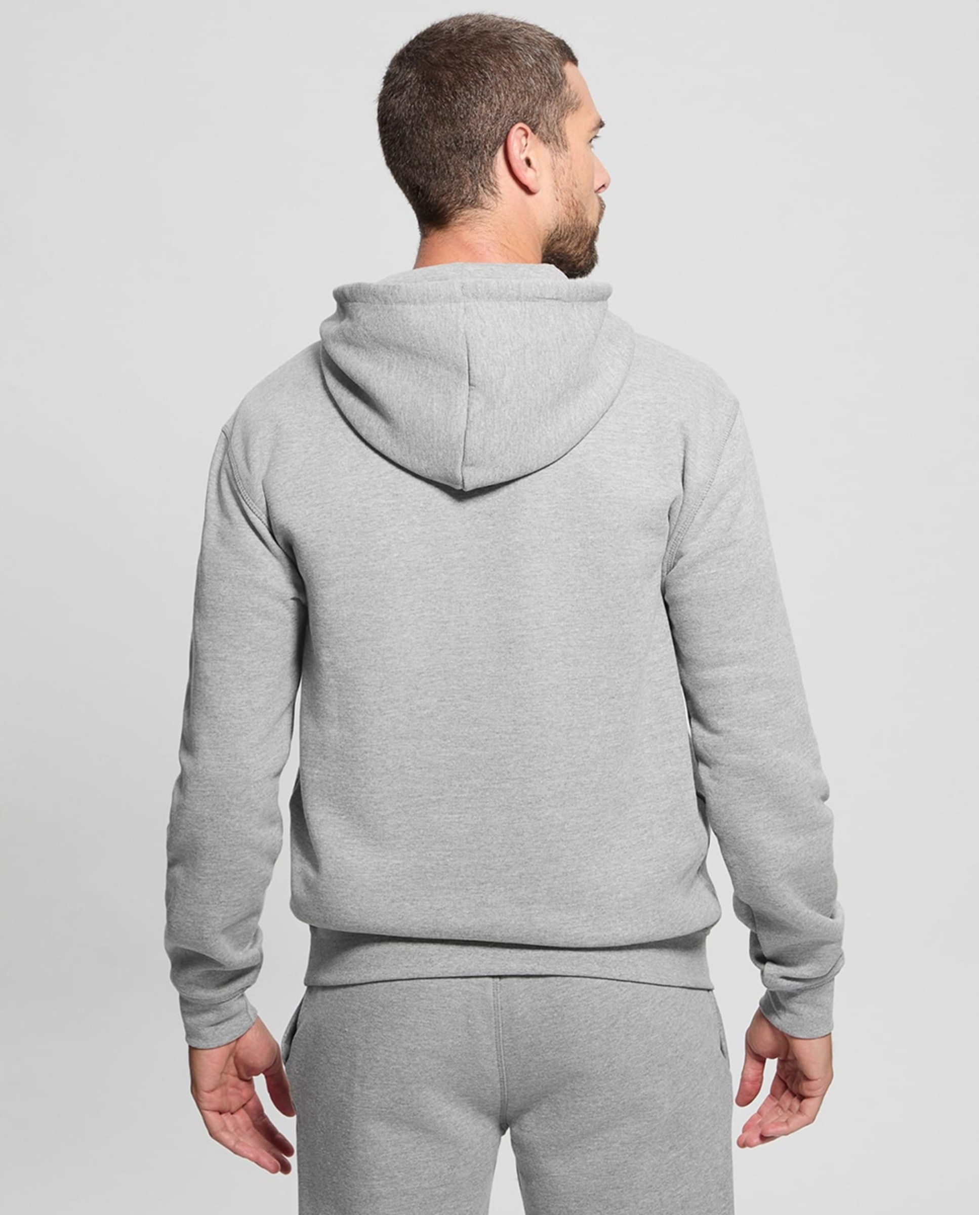 Sudadera con capucha de hombre - Guess - Gris Gris-2