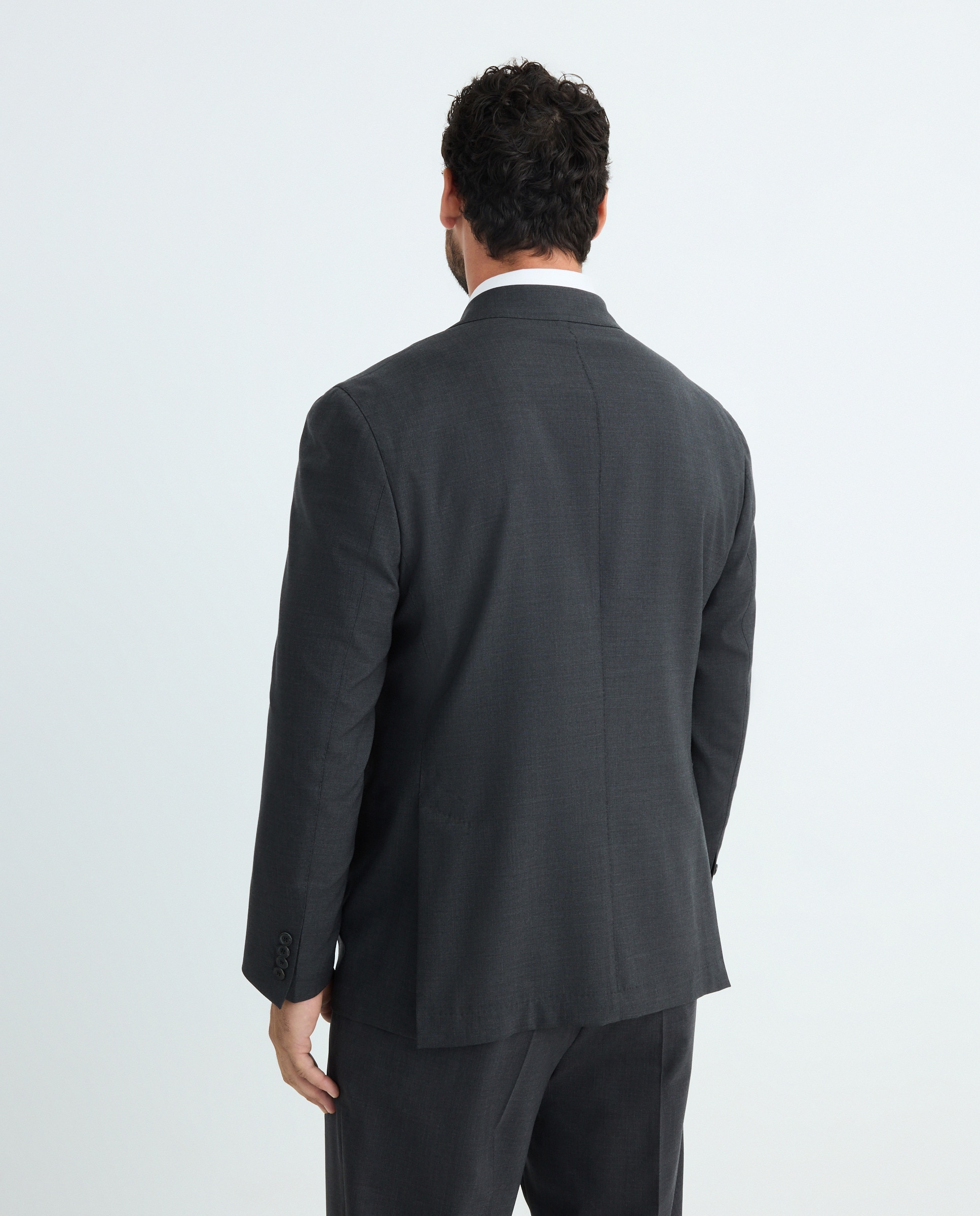 Blazer Travel Tamanhos Grandes Cinzento-4