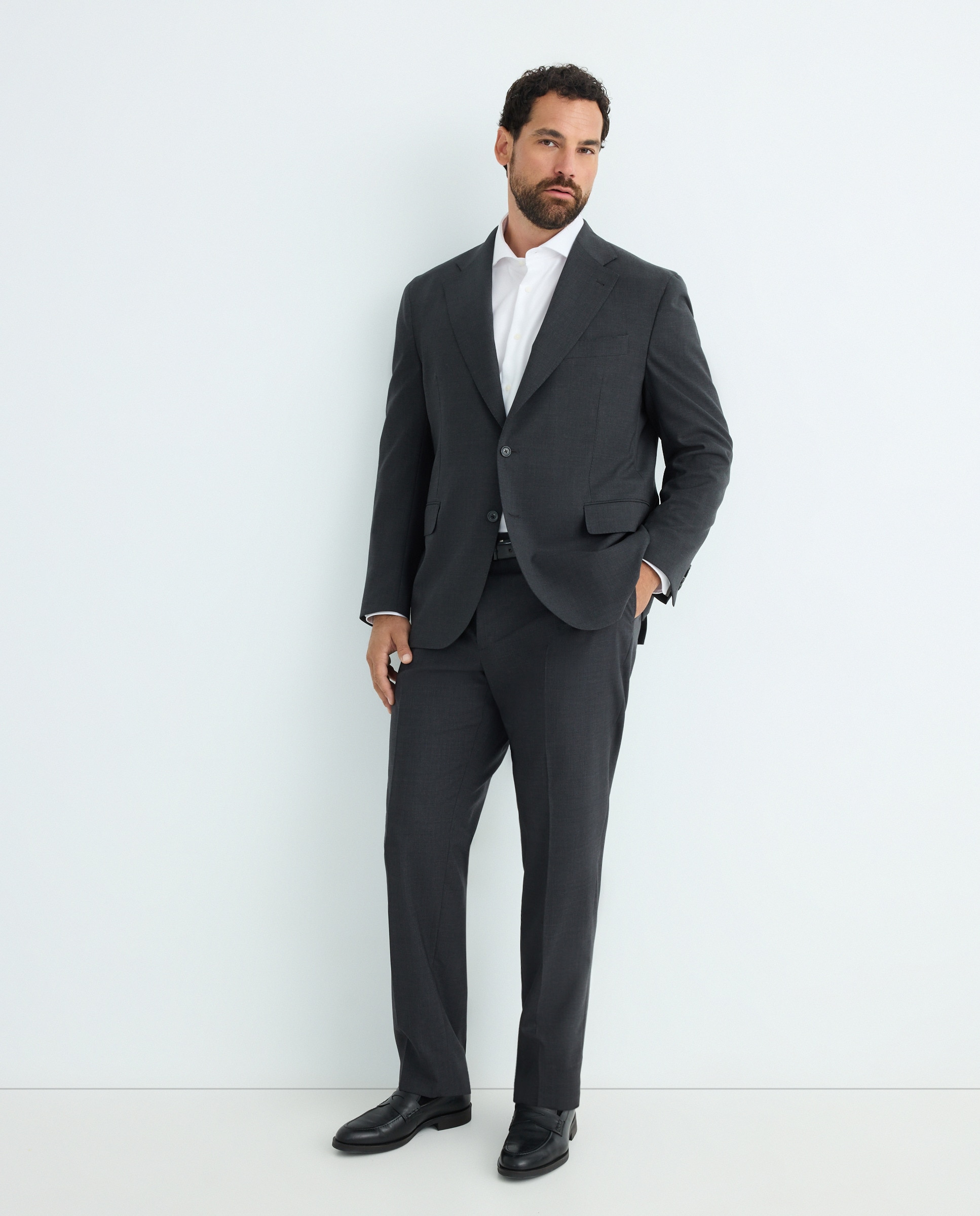 Blazer Travel Tamanhos Grandes Cinzento-3