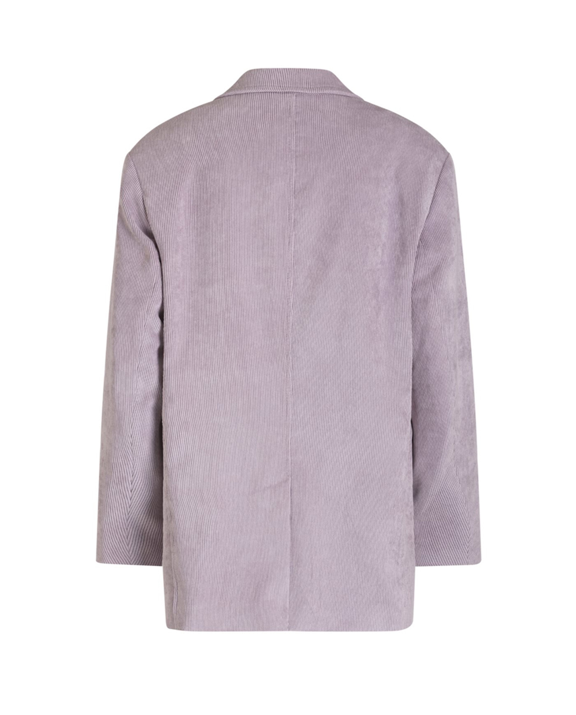 Blazer Relaxed com Manga Comprida Roxo-2