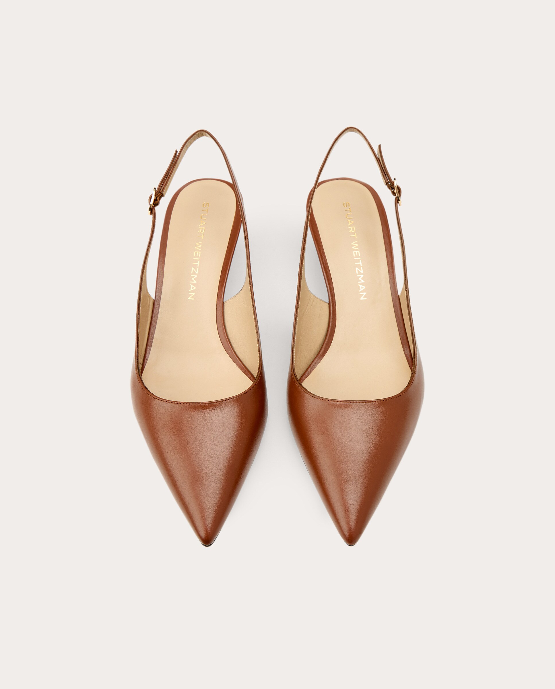 Zapatos de tacón Sculpt de piel Marrón-4