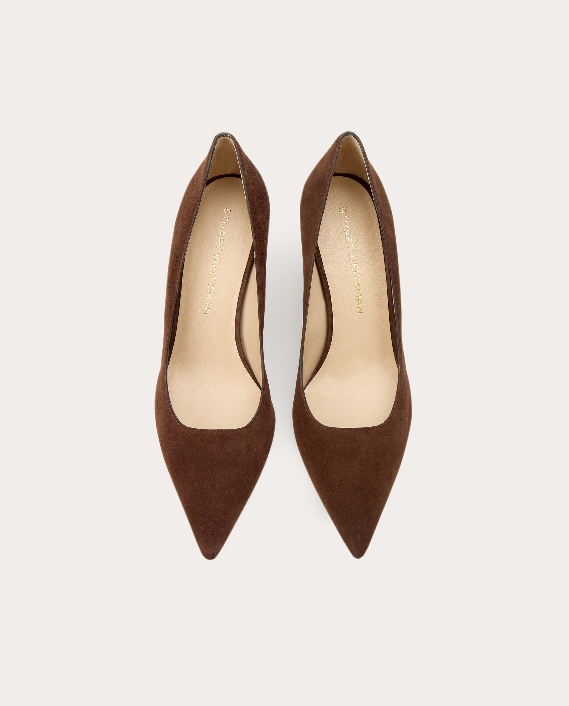 Zapatos de tacón Stuart de ante Camel-4