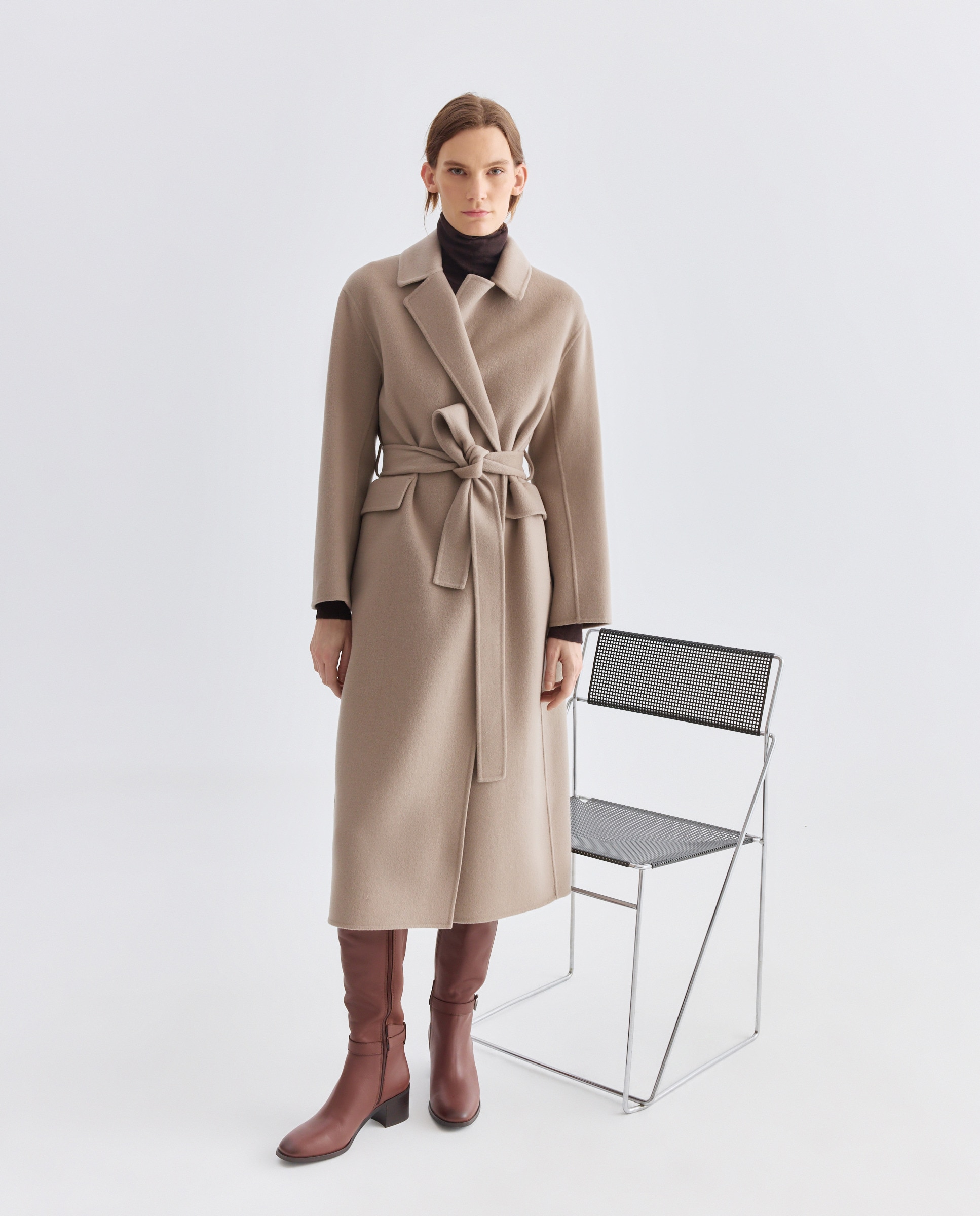 Botas de tacão Castanho-5